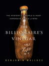 Cover image for The Billionaire's Vinegar